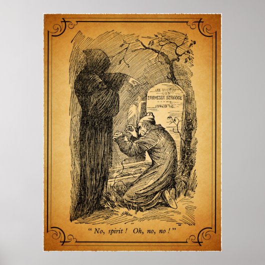 クリスマス・キャロル：いや、スピリット！ ポスター (正面)