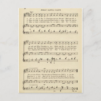 クリスマス・キャロル：「すてきオールド・サンタクロース」 シーズンポストカード