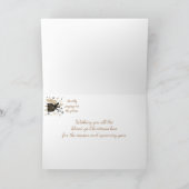 クリスマス・キャロル・エンジェルはハイ・ホリで聞いたことがある シーズンカード (内部)