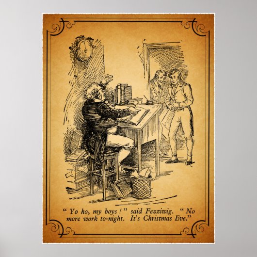 クリスマス・キャロル:クリスマスイブ ポスター (正面)