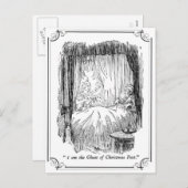 クリスマス・キャロル:クリスマス・過去の幽霊 シーズンポストカード (正面/裏面)