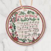 クリスマス・キャロル・ジョイ・トゥ・ザ・ワールドクラシック フェイバータグ (正面)