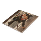 クリスマス・キャロル：ティム&ミスター・クラチット タイル (側面)