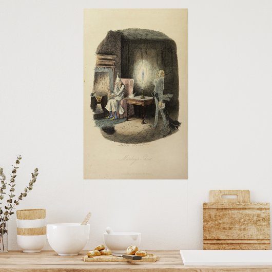 クリスマス・キャロル:マアレイの幽霊 ポスター (キッチン)