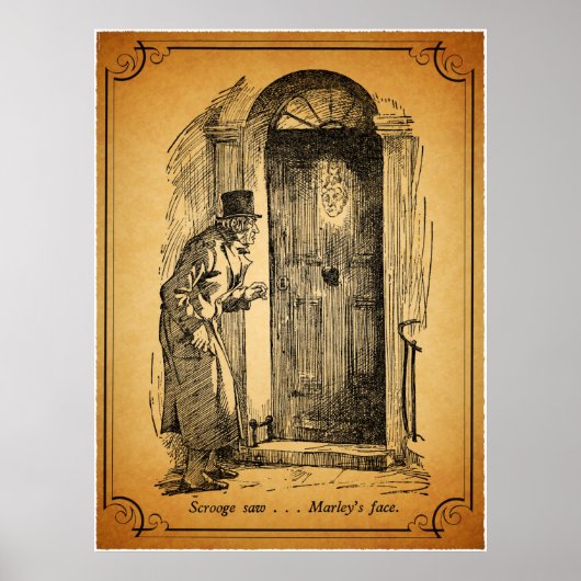 クリスマス・キャロル：マアレイの顔 ポスター (正面)