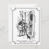 クリスマス・キャロル：何で無理だ シーズンポストカード (正面/裏面)