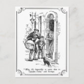 クリスマス・キャロル：何で無理だ シーズンポストカード (正面)