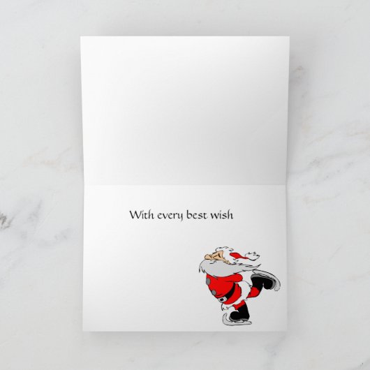 クリスマス・キャロル、First EditionのFrontispiece シーズンカード (内部)