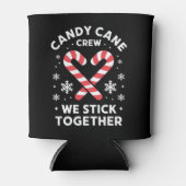 クリスマス キャンディー ケーン ハート 私たち一緒に 缶クーラー (正面)