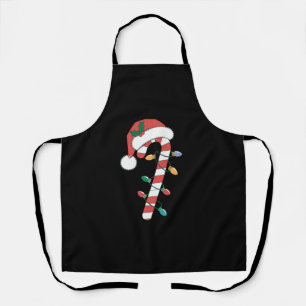 クリスマス キャンディ ケイン サンタ Xmas キッズ エプロン