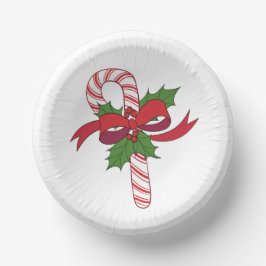 クリスマス キャンディ ケイン ペーパーボウル