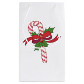 クリスマス キャンディ ケーン スモールペーパーバッグ (裏面)