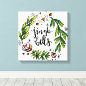 クリスマス キャンバスプリント (インサイチュ (ウッドフロア))