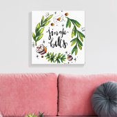 クリスマス キャンバスプリント (インサイチュ (リビング))