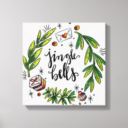 クリスマス キャンバスプリント (正面)