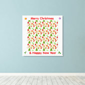 クリスマス キャンバスプリント (インサイチュ (ウッドフロア))