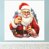 クリスマス キャンバスプリント (インサイチュ (ウッドフロア))