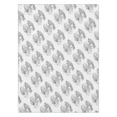 クリスマス・キリンとサンタ テーブルクロス (正面)