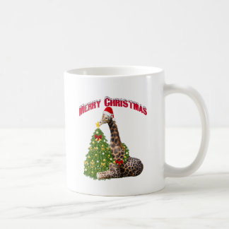 クリスマス・キリン コーヒーマグカップ