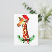 クリスマス・キリン シーズンポストカード (スタンド正面)