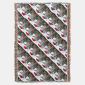 クリスマス・キリン スローブランケット (正面縦)