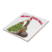 クリスマス・キリン タイル (側面)