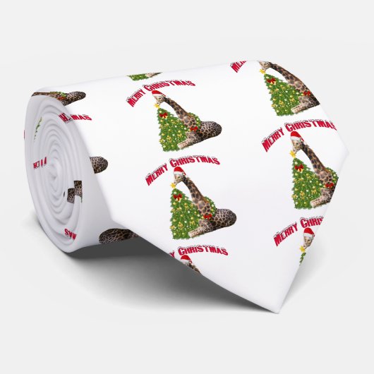 クリスマス・キリン ネクタイ (ロール)