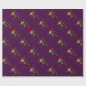 クリスマス・キリン ラッピングペーパー (フラット)