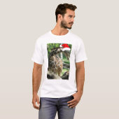 クリスマス・キリン Tシャツ (正面フル)