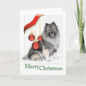クリスマス·キーションドの挨拶 カード (正面)