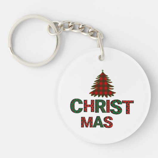 クリスマス キーホルダー (正面)