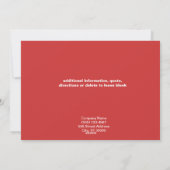 クリスマス・ギフトカード証明書 シーズンカード (裏面)