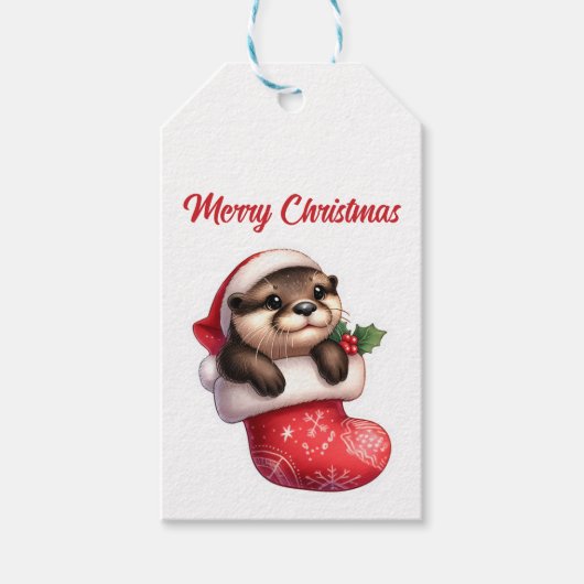 クリスマス ギフトタグ (正面)