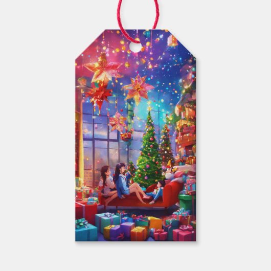 クリスマス ギフトタグ (正面)