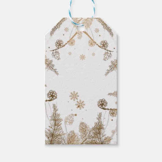 クリスマス ギフトタグ (正面)