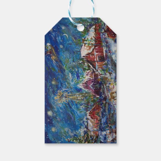 クリスマス ギフトタグ (正面)