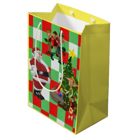 クリスマス ギフトバッグ (裏面アングル)