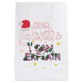 クリスマス ギフトバッグ (裏面)