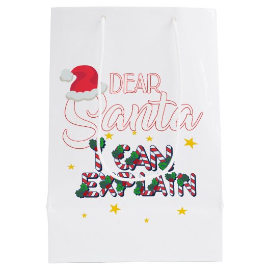 クリスマス ギフトバッグ (裏面)