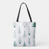 クリスマス ギフトバッグ – ホリデー ラッピング デコレーション用品 トートバッグ (裏面)