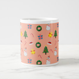 クリスマス ギフト ジャンボコーヒーマグカップ