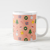 クリスマス ギフト ジャンボコーヒーマグカップ (右)
