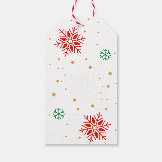 クリスマス ギフト タグ (裏面)