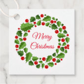 クリスマス ギフト タグ (正面)