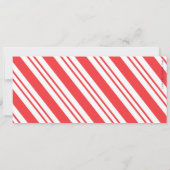 クリスマス ギフト バウチャー証明書テンプレート 招待状 (裏面)