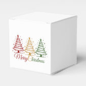 クリスマス ギフト ボックス (正面サイド)