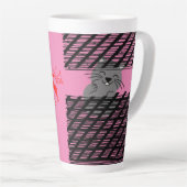 クリスマス・ギフト・マグカップ、 カフェラテマグ (右アングル)