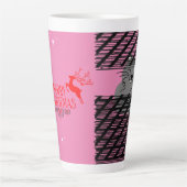 クリスマス・ギフト・マグカップ、 カフェラテマグ (正面)