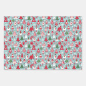 クリスマス ギフト ラッピングペーパーシート (正面2)