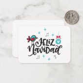 クリスマス ギフト 封筒 ノートカード (正面/裏面インサイチュ)